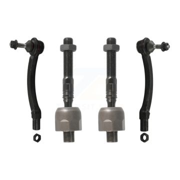 Front Outer & Inner Steering Tie Rod End Kit For Volvo S60 V70 S80 KTR-105052