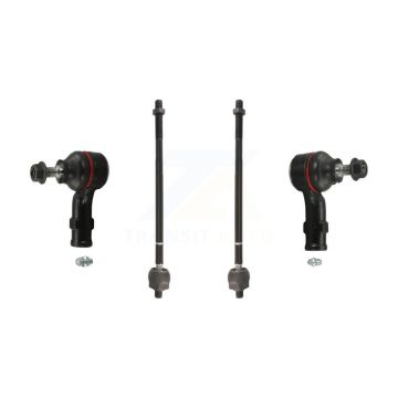 Front Outer & Inner Tie Rod End Kit For 2009-2011 Ford Focus With Fixed Ratio Steering KTR-105055