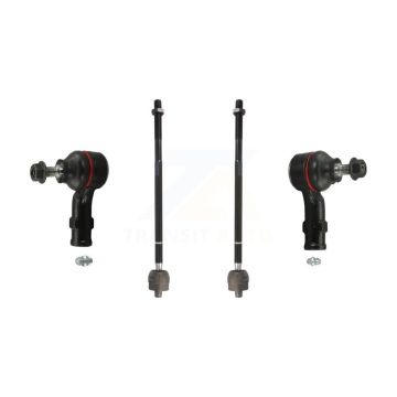 Front Outer & Inner Tie Rod End Kit For 2009-2011 Ford Focus Without Fixed Ratio Steering KTR-105056