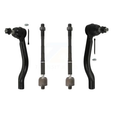 Front Outer & Inner Steering Tie Rod End Kit For Nissan Pathfinder INFINITI QX60 JX35 KTR-105058
