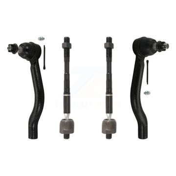 Front Outer & Inner Steering Tie Rod End Kit For 2015-2024 Nissan Murano KTR-105059