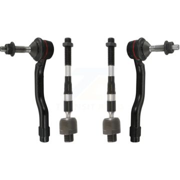 Front Outer & Inner Steering Tie Rod End Kit For 2015-2016 Ford Edge To 12 23 14 KTR-105061