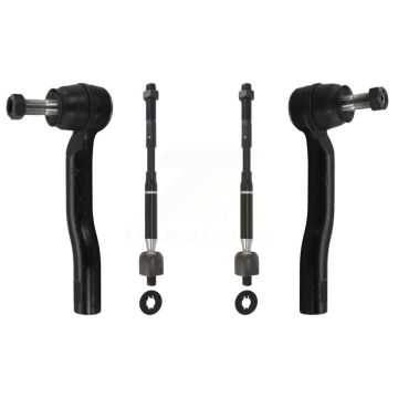 Front Outer & Inner Steering Tie Rod End Kit For 2003-2008 Toyota Corolla KTR-105062