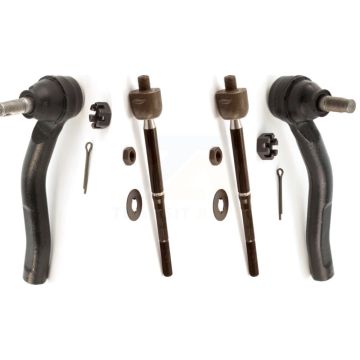 Front Outer & Inner Steering Tie Rod End Kit For Toyota Echo KTR-105063