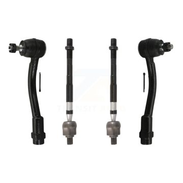 Front Outer & Inner Steering Tie Rod End Kit For 2010-2011 Kia Soul KTR-105064