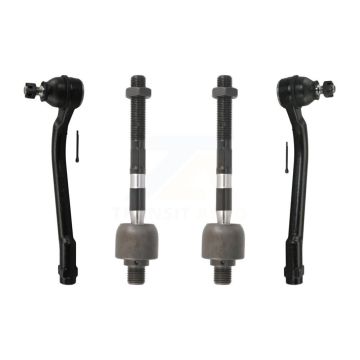 Front Outer & Inner Steering Tie Rod End Kit For Hyundai Elantra Kia Forte Koup Forte5 KTR-105065