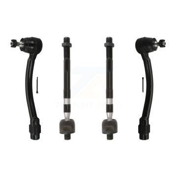 Front Outer & Inner Steering Tie Rod End Kit For Hyundai Elantra GT Veloster Coupe KTR-105066