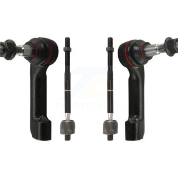 Front Outer & Inner Steering Tie Rod End Kit For Ford F-150 Expedition Lincoln Navigator KTR-105068