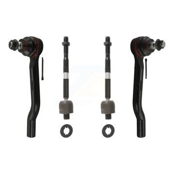 Front Outer & Inner Steering Tie Rod End Kit For Honda Pilot Acura MDX Ridgeline Passport KTR-105070