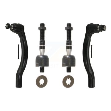 Front Outer & Inner Steering Tie Rod End Kit For Honda Accord KTR-105073