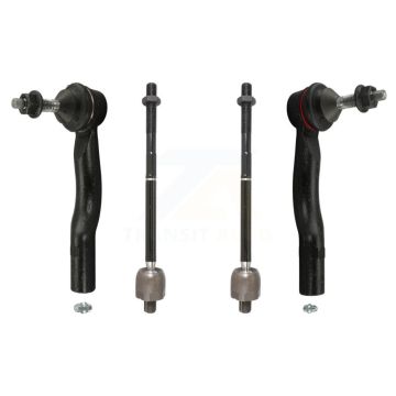 Front Outer & Inner Tie Rod End Kit For Ford Crown Victoria Lincoln Town Car Mercury KTR-105076