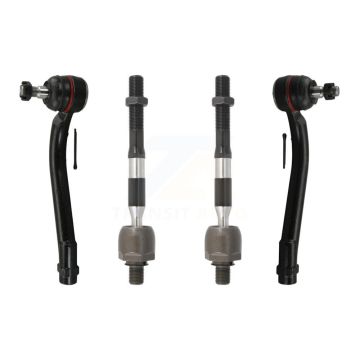 Front Outer & Inner Steering Tie Rod End Kit For Hyundai Santa Fe Kia Sorento KTR-105077