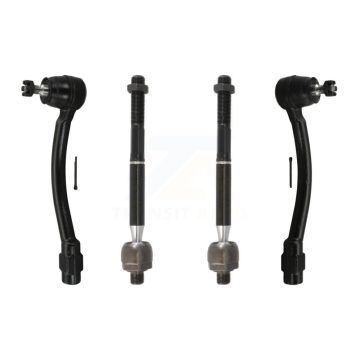 Front Outer & Inner Steering Tie Rod End Kit For Kia Soul EV KTR-105086