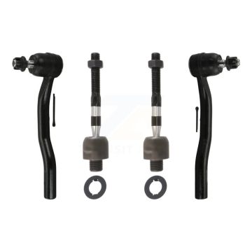 Front Outer & Inner Steering Tie Rod End Kit For 2009-2013 Mazda 6 KTR-105090