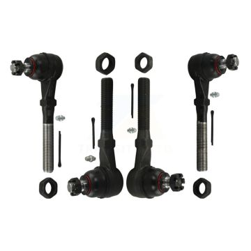 Front Outer & Inner Tie Rod End Kit For Ford F-150 Expedition F-250 Heritage Lincoln KTR-105095