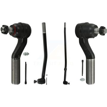 Front Outer & Inner Steering Tie Rod End Kit For Ford E-350 Super Duty E-250 E-450 E-150 KTR-105096