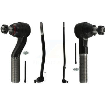 Front Outer & Inner Tie Rod End Kit For Ford E-350 Super Duty Econoline E-250 Club Wagon KTR-105098