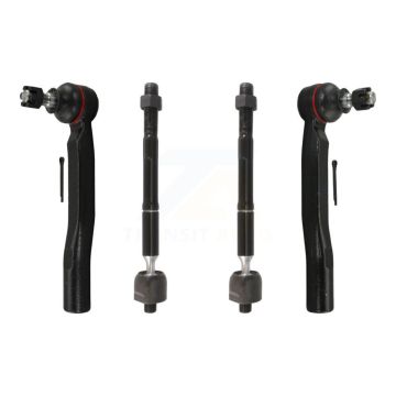 Front Outer & Inner Steering Tie Rod End Kit For 2011-2020 Toyota Sienna KTR-105129