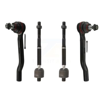 Front Outer & Inner Steering Tie Rod End Kit For 2018-2024 Honda Odyssey KTR-105130