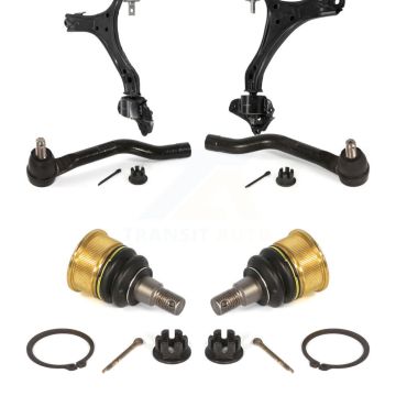Front Suspension Control Arm With Tie Rod End And Ball Joint Kit (6Pc) For Honda Accord KTR-105146