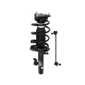 Front Left Complete Shock Assembly And TOR Link Kit For Mazda 3 Excludes MazdaSpeed Model KTT-100008