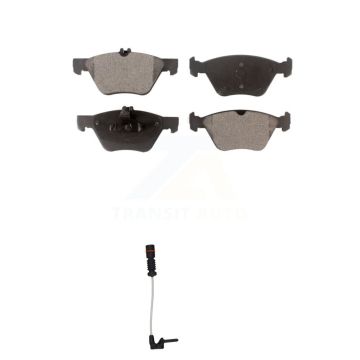 Front Ceramic Brake Pads Wear Sensor Kit For Mercedes-Benz E320 Chrysler Crossfire CLK320 KTW-100019