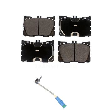 Front Ceramic Disc Brake Pad And Wear Sensor Kit For 2019-2020 Mercedes-Benz E53 AMG 3.0L KTW-100047