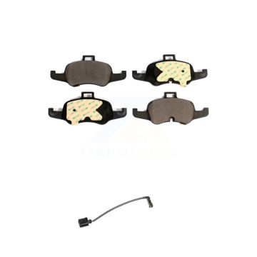 Front Ceramic Disc Brake Pads And Wear Sensors Kit For Audi TTS Quattro 2.0L KTW-100070