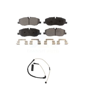 Front Ceramic Disc Brake Pads And Wear Sensors Kit For Land Rover Range KTW-100146