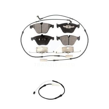 Front Ceramic Disc Brake Pads & Extra Wear Sensor Kit For BMW 328i xDrive 335i 335is 335d KTW-100150