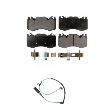 Front Ceramic Disc Brake Pads And Wear Sensors Kit For Land Rover Range KTW-100171