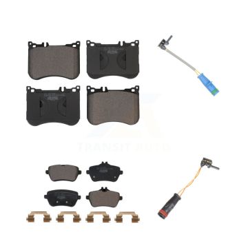 Front Rear Ceramic Brake Pad And Wear Sensor Kit For Mercedes-Benz S550 S560 S450 Maybach KTW-100296