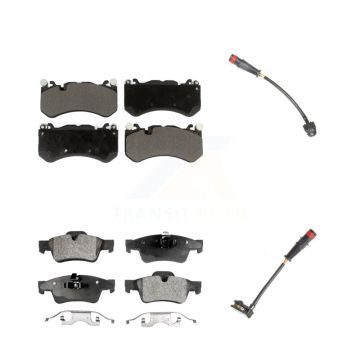 Front Rear Ceramic Disc Brake Pads And Wear Sensors Kit For Mercedes-Benz G63 AMG G65 KTW-100434