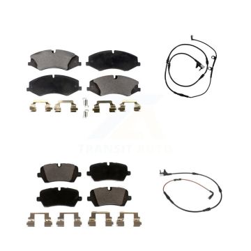 Front Rear Ceramic Brake Pad Wear Sensor Kit For Land Rover Range Sport with Brembo KTW-100465