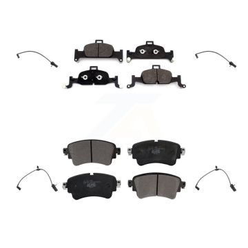 Front Rear Ceramic Brake Pad And Wear Sensor Kit For Audi A4 Quattro A5 Sportback allroad KTW-100629