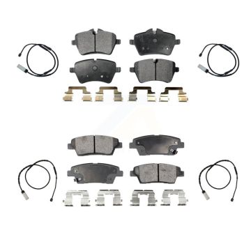 Front Rear Ceramic Disc Brake Pads And Wear Sensor Kit For Mini Cooper Countryman Paceman KTW-100663