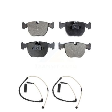 Front Ceramic Disc Brake Pads And Wear Sensors Kit For Land Rover Range KTW-100877