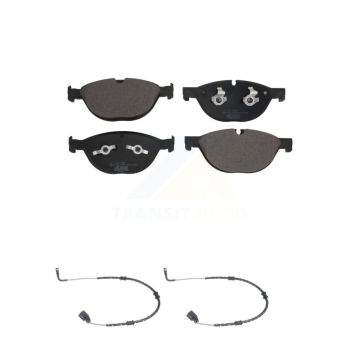 Front Ceramic Brake Pads Wear Sensor Kit For Jaguar XF XJ XKR XFR F-Type XJR XJR575 XFR-S KTW-100885