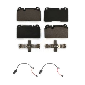 Front Ceramic Disc Brake Pads And Wear Sensors Kit For Audi Q5 KTW-100899