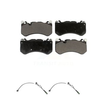Front Ceramic Disc Brake Pads & Wear Sensor Kit For 2013-2014 Mercedes-Benz SL63 AMG SL65 KTW-100949