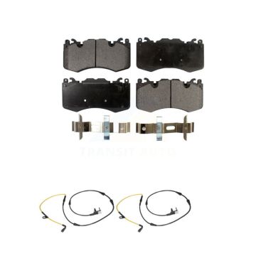 Front Ceramic Brake Pad & Wear Sensor Kit For Land Rover Range Sport without Brembo KTW-101031