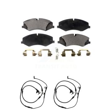 Front Ceramic Disc Brake Pad Wear Sensor Kit For Land Rover Range Sport with Brembo KTW-101033