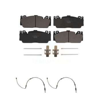 Front Ceramic Brake Pads & Wear Sensor Kit For BMW M4 M2 M3 With Composite Brakes KTW-101041