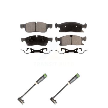 Front Ceramic Disc Brake Pads Wear Sensor Kit For Mercedes-Benz GLE400 GL350 GLS450 GL450 KTW-101054