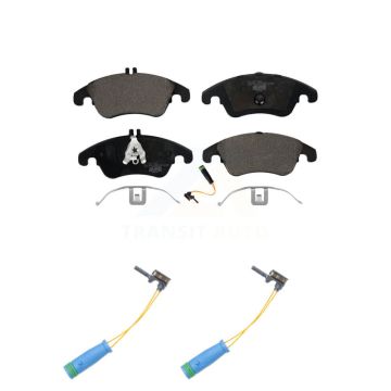 Front Ceramic Disc Brake Pads And Extra Wear Sensors Kit For Mercedes-Benz E400 KTW-101058