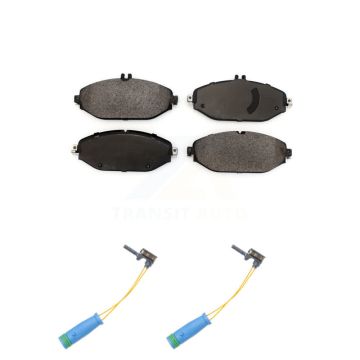 Front Ceramic Disc Brake Pad Wear Sensor Kit For Mercedes-Benz C300 Without Sport Package KTW-101060