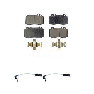 Front Ceramic Disc Brake Pads And Wear Sensors Kit For Mercedes-Benz ML500 ML55 AMG KTW-101072