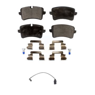 Rear Ceramic Brake Pad Wear Sensor Kit For Audi Porsche Macan A6 Quattro A7 RS5 S6 RS7 S7 KTW-101097