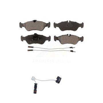 Rear Ceramic Disc Brake Pads And Extra Wear Sensors Kit For Dodge Sprinter 2500 3500 2.7L KTW-101113