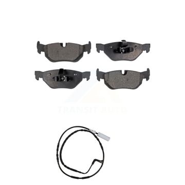 Rear Ceramic Brake Pad And Wear Sensor Kit For BMW 323i 328i 128i xDrive 328xi 325i 325xi KTW-101118